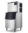 Heavy Duty Commercial Ice Maker Cranks Out Five Hundred Pounds Of Full Cubes Daily With A Rock Solid Stainless Build