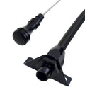 Flexible Stainless Braided Transmission Dipstick Hose For GM 700R4 4L60E 4L80E Providing Easy Install And Leak Free Readout Black Finish