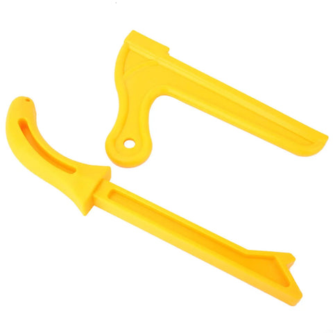 Two Pack Safety Push Sticks For Woodworking With An Ergonomic No Slip Grip Handle And Durable Plastic Body Built For Real Woodworkers On Router Table Shaper Band Saw Table Saw Jointer DIY Projects