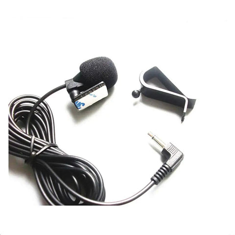 2.5mm External Car Microphone For Pioneer Head Units With 3m Cable, Plug And Play Car Stereo Microphone For AVH Series