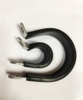 Heavy Duty 304 Stainless Steel Hose Clamps Set for 6mm to 55mm Hoses in varying sizes, flat lay view