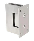 Heavy Duty Stainless Steel Glass Door Hinges 2 Pack For Cabinets And Showcases No Fuss Install And Smooth Operation Rust Proof Bathroom Glass Door Hardware Durable Frameless Hinge Set