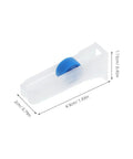 Medical Hose Flow Regulators 20 Pack Roller Switch Infusion Tubing Flow Control Valves, close-up with measurements