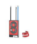 Bulletproof 8S 24V Battery Management System For LiFePO4 Packs Featuring Flawless Cell Balancing and Rock Solid Overcharge Overcurrent Protection Encased In A Fully Sealed Waterproof Housing Built To Last with red and black design.