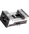 Heavy Duty 4 Inch Self Centering Vise Shop Tough Build With Concentric Parallel Jaws for clamping precision work.