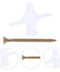 Aircraft Expansion Plug Nails Drywall Repair Kit 100 Pack Wall Fixer For Drywall And Concrete Anchors Easy Install Portable