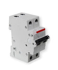 Rock Solid Miniature Circuit Breaker Switch With Din Rail Mount For Electrical Panels, compact design, suitable for residential use.
