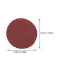 Grab These Awesome Parliky 180 Sheet Round Hook And Loop Sanding Discs With Amazing Flexibility, Super Tear Resistance, Anti-Clog Design For Woodworking And Polishing Tasks At Gritty Good Prices Today, 2.50cm round disc.