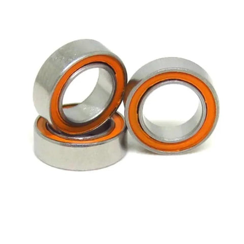 Ceramic ball bearing S688, orange seal, 8x16x5 mm, 3 pcs