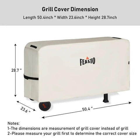 Three Shelf Pizza Oven Table With Stainless Top And Rolling Outdoor Grill Cart Waterproof Cover dimensions illustration