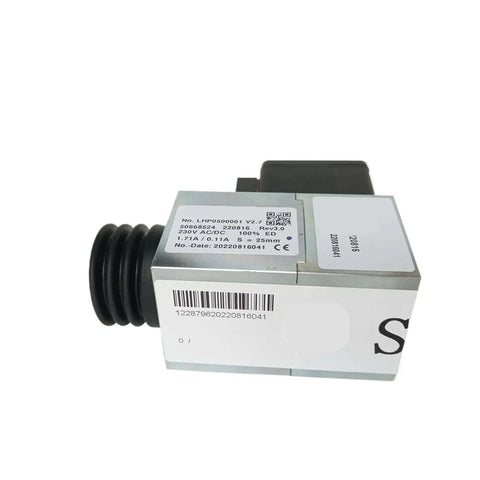 Side view of Escalator Brake Electromagnet for Smooth Stops and Reliable Braking, industrial grade, LHP0500001 Version 2.7, compatible with 9311 models