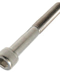 3/8-16 Inch Socket Head Cap Screws 5 Inch Stainless Steel Allen Hex Bolts Pack Of 100 Beefy Heavy Duty Fasteners close-up view