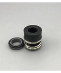 Durable Mechanical Shaft Seal Kit For Water Pump Featuring SiC Rotary Ring And Silicon Carbide Stationary Ring With NBR Gasket And SS Spring Compatible With 28Mm Shafts From VPOVUVRYZ Series visible in black and silver material.