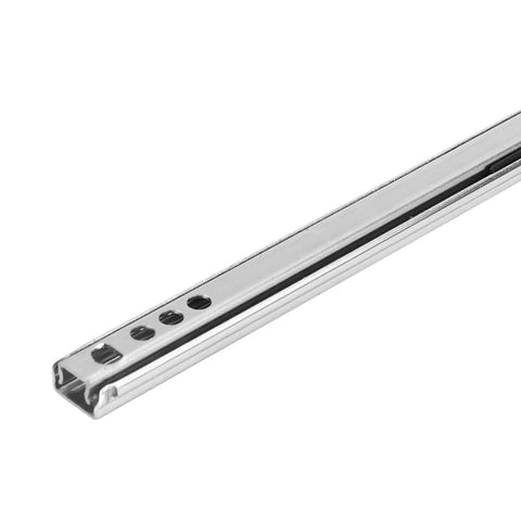 Ball Bearing Drawer Slides For Tool Cabinets Heavy Duty Steel Bidirectional Glide Smooth Operation No Wobble Built Tough Quiet 2 Pack Set