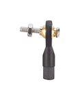 Side view of 10 Pack M2 2.0 By 19mm Ball Head Tie Rod End For RC Helicopter And RC Airplane Lever Steering Linkage End 2.0mm center hole