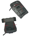Hall Effect Speed Control Pedal Accelerator For Pwm Modules With Hella Responsive Throttle Curve Adjustable Tilt Sensor shown from bottom with dimensions.