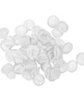 Top Shelf 100 Pack Nitrile Finger Protectors Anti Static Finger Cots For Electronics Cleanroom Jobs scattered white nitrile fingertip guards