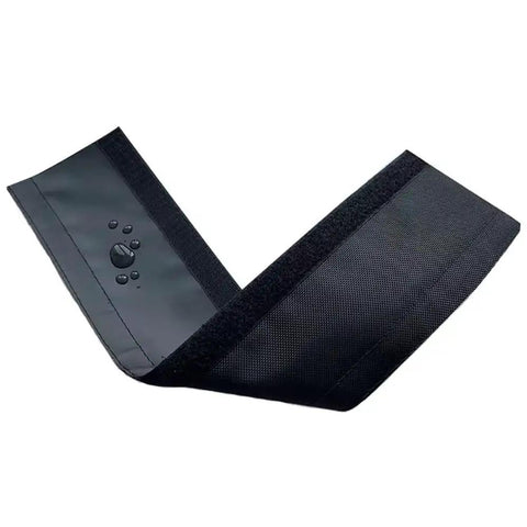 Reusable Flame Retardant Cable Management Sleeve 25M Boss Grade Waterproof Nylon PVC Sheath with hook and loop closure showing waterproof surface