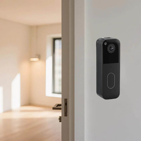 No Drill Doorbell Mount For Video Doorbell 2nd Gen Easy Install compatible with new doorbell camera mounted on indoor wall