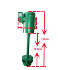3KW 5KW 10KW Axial Flow Hydroelectric Generator Set 220V 50Hz Excitation With Pure Copper Windings Die Cast Aluminum Shell