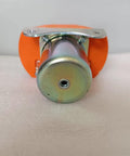 Close-up of Jw Dawn Zj400D 48V 400A Single Coil NO Solenoid Relay Switch showing durable metal construction and orange housing.