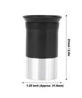 25mm Telescope Eyepiece With Multilayer Coating For Planetary Observation And Star Clusters, 1.25 inch lens, side view
