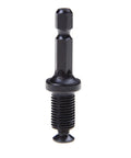 Heavy Duty Tool Holder Collet Chuck Adapter For 1/4 Inch Hex To 3/8 Inch 24unf Mount Fits Milling And Grinding Machines With Steel Build