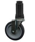 Square Caster Insert Cover For Chairs And Tables Plastic Caster Socket Replacement Sleeve 4 Pcs Durable PP Material