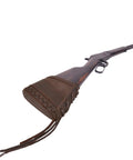 Beefy Leather Slip On Recoil Pad For Rifles And Shotguns Non Slip Buttstock Extension With Neoprene Cushions