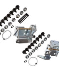 Two Piece Front Upper Lower Door Hinge Kit For Chevy Blazer C1500 C2500 Suburban built with heavy duty steel and all necessary hardware.