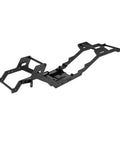 313/324 Millimeter Wheelbase LCG Carbon Fiber Chassis Kit For 1/10 RC Crawler TRX4 Upgrade Parts, angled view