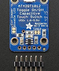 Standalone Toggle Capacitive Touch Sensor Breakout With AT42QT1012, No Microcontroller Needed, Touch On Then Touch Off, 1.8 To 5.5V Powered