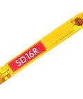SD16R Surge Protection Device For 485 Data Signal Lines 16V 20kA Pro Grade Protector with elongated yellow casing and red label