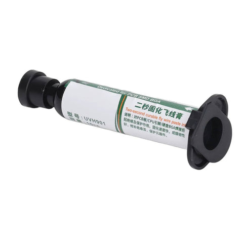 Milky White 2 Pack Curing Solder Mask Ink For PCB BGA Repair And Solder Mask Resist Paint Pro Grade Ultra Fast Drying In 2 Seconds
