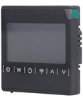 Smart Thermostat And Furnace Heating Controller With LCD Touch Screen For Underfloor Heating And Gas Stove WiFi Enabled Hassle Free Use 85V To 250V AC Precise Temperature Monitoring And Easy App Control, black front view