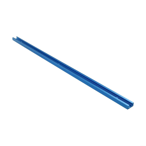 Blue Double T Track Miter Gauge 500mm Aluminum Alloy T Slot For Router Table Fence Woodworking Jigs Kit Precise Guide Rail