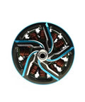 Top view of 2505.5 3KV Brushless Drone Motor For FPV Freestyle Quads Smooth Power Output Lightweight Design Easy Install