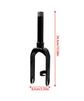 Scooter Front Wheel Fork Replacement Part With Alloy Wheel Bracket For 30 Electric Scooters EZ Install Rustproof And Wear Resistant