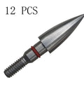 Single stainless steel field point from Pro Grade Archery Screw In Field Points Set Stainless Steel SUS303 For Target Practice