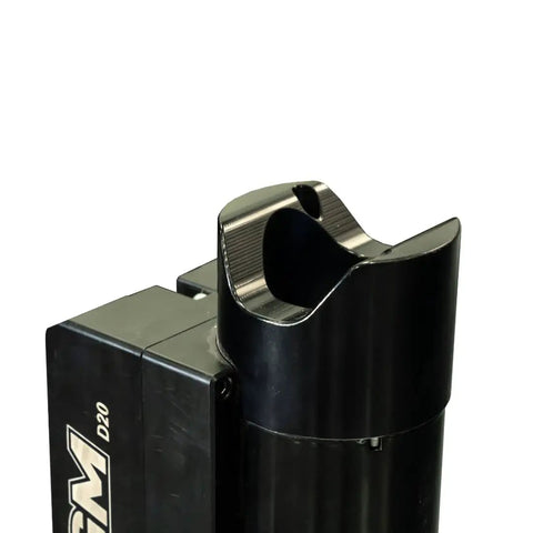 Close-up of the top section of Electric High Lift Off Road Jack With 2000 LB Lift Capacity, showing external collar design.