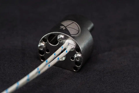 Metal component with wires for Boron Nitride Paste 5 CC For Enhanced Conductive Heat Transfer In 3D Printing Keeping Temperatures Stable With Even Heat Across Hot Blocks Thermowells RTD Sensors Thermistors Thermocouples And Heaters.