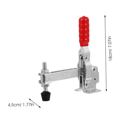 Heavy Duty Welding Toggle Clamps Set With Rubber Tips Two Pack Quick Release Workshop Clamps For Woodworking, iron construction