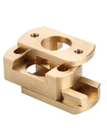 Heavy Duty 18mm Oldham Coupler Upgrade Fits Ender 3 Pro V2 And CR10 S4 Z Axis Stabilizer For T8 Lead Screw To Stop Vibrations Fast Installation., brass Oldham coupler for 3D printer Z axis lead screw
