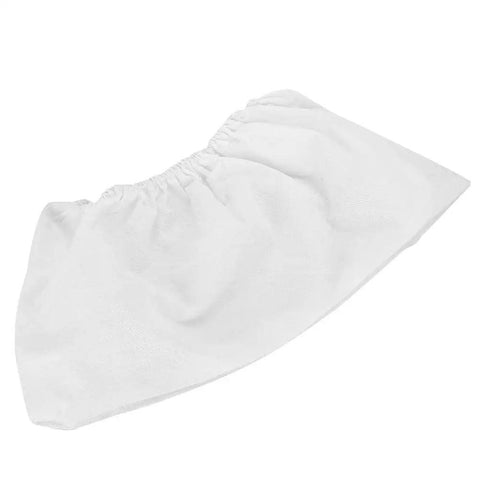 Heavy Duty Non Woven Dust Collector Bag For Nail Suction Machine With Secure Snap And Easy Change Design, white sleeve, 12.8x6.1 inch.