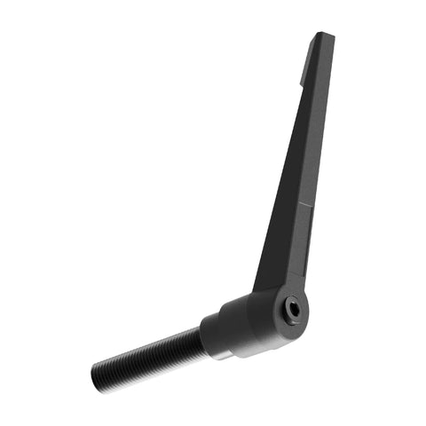 Hardcore Adjustable Clamping Lever Handle M16 X 63MM Male Thread Quick Release Locking Rotary Knob close-up side view