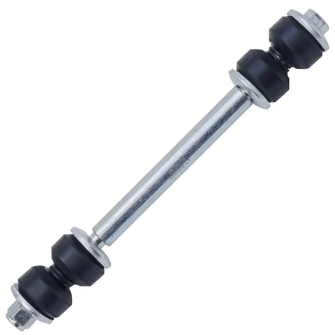 Close-up of sway bar end link from Rear Wheel Bearing Hub Kit for 2006-2010 Ford Explorer Mercury Mountaineer and Sport Trac Replacement