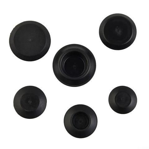 60-Piece Plastic Hole Assortment For Auto Body Sheet Metal Clips With Depressed Center And Flush Mount Trim Clips DIY Friendly
