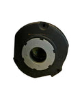 Motor electromagnetic brake assembly 2LM8100-7, 230V, 0.27A, black housing with silver mounting flange