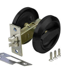 Stainless Steel 304 Recessed Cup Door Lock Set For Cabinets, Gates And Furniture - Brushed Finish, Easy Install, Adjustable