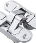 3D Adjustable Invisible Door Hinge Cross Zinc Alloy Concealed Hinge 180 Degree Inside Outside For Doors Cabinets